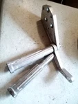 Harley-davidson 6 Shooter Foot Pegs And Bracket. Fixed Price $24.43.