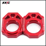 Kke Cnc Axle Blocks Chain Adjuster Fit Honda CRF250R CRF250X CRF450R CRF450X Red. Fixed Price $19.99.