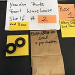2 Yamaha Seals 93104-18006-00 Nwob. Fixed Price $15.00.