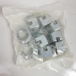 Harley-davidson Nut Hex Slotted Pack Of 9 7823. Fixed Price $52.24.