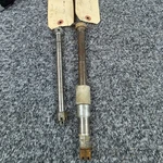 Oem 1978 Suzuki TS185 Axle Shaft Set (front + Rear Swingarm Bolt). Fixed Price $18.98.