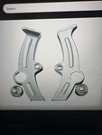 Kuryakyn 7851 Chrome Boomerang Frame Covers 00-07 Softails. Fixed Price $135.00.