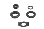 V-twin For 44-1046 Parkerized Rear Axle Nut And Lock Kit. Fixed Price $42.99.