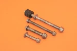 2008 08-12 Oem Rear Shock Linkage Bolts Axle Spindle Shaft Set. Fixed Price $29.99.