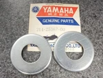 Nos Yamaha Dust Covers 1968 DT1 214-25367-00 QTY2. Fixed Price $13.95.