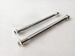 Set Pcs. : Front + Rear Wheel Axle Bolt For Honda CG110 CG125 JX110 JX125. Fixed Price $16.99.