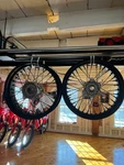 Gasgas/ktm Alpina Factory Supermoto Wheelset 3.5X16.5, 5X17. Fixed Price $2499.00.