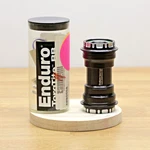 Enduro Torqtite Bottom Bracket: PF30, Stainless Steel Bearings, Black. Fixed Price $69.00.