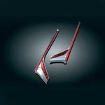 Kuryakyn L.e.d. Vertical Rear Light Strips - 3237. Fixed Price $299.99.