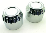 Harley Davidson Fluted Front Axle Covers 44579-04. Fixed Price $59.56.