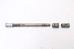 1985 1987 Kawasaki Ninja 600RX ZX600A Oem 41068-1164 Good Front Wheel Axle. Fixed Price $26.95.