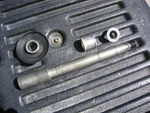 2004 2005 2006 2007 Honda CR125 CR250 Oem Front Axle & Collars Nut Very Nice. Fixed Price $38.99.