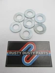 Lot Of 7 Harley Davidson Genuine Nos Aermacchi Axle Washers 41594-61P. Fixed Price $48.99.