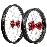 Tusk 1447520060 Impact Complete Front And Rear Wheel 1.40 X 19 / 1.85 16 Black. Fixed Price $519.20.