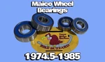 Maico Front & Rear Aluminum /mag Hub Wheel Bearing Set 250 500 1975-LATER New!. Fixed Price $30.00.