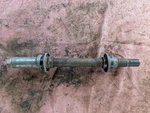 Yamaha Dirtbike Front Axle. Fixed Price $30.00.