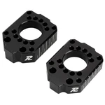 Ride Engineering Reversable Billet Axle Blocks Black For Yamaha YZ250 2002-2025. Fixed Price $60.66.