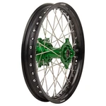 Tusk Impact Complete Rear Wheel, 2.15X18, Black And Green For Kawasaki Kx. Fixed Price $319.99.