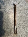 1980 Yamaha XS850S Special Front Wheel Rim Axle Pivot Bolt. Fixed Price $13.99.