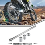 Set Atv Front Rear Axle With Bushing And Screw Bolt M14 250MM Wheel. Fixed Price $34.19.