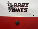 1987 Yamaha YZ125 Rear Wheel Axle Collar Spacer Left Side. Fixed Price $29.00.