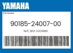 Yamaha Genuine Nut, Self-locking 90185-24007-00. Fixed Price $39.66.