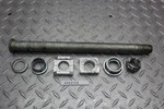 2002 Kawasaki Ninja ZX12R ZX1200B Rear Axle Wheel Rim Pivot Bolt Axel W/ Spacers. Fixed Price $44.99.