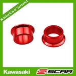Wheel Spacers Rear Kawasaki 125 Kxf KX250F KX450F Red Scar. Fixed Price $29.03.