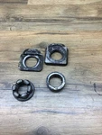 06 2007 Suzuki Gsxr 600 750 Rear Back Axle Hardware Nut Adjusters & Spacer. Fixed Price $17.00.