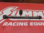 1981 Suzuki RM80 Front Wheel Axle 54711-43001. Fixed Price $14.00.