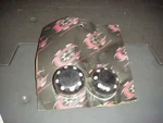 Covingtons Black Machined Rear Axle Caps For Harley Davidson Flht 03-07 C0009-B. Fixed Price $58.00.