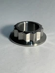 12 Point Titanium Jumbo Flange Motorcycle Axle Nut M25X1.5 Suzuki Gsxr. Fixed Price $54.00.