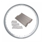 Tusk Impact Rear Rim And Spoke Kit 18 X 2.15 Silver 1487490013. Fixed Price $179.73.