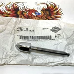 New Genuine Harley 2000-2007 Softail Chrome Axle Adjusting Screw 47627-03. Fixed Price $29.00.