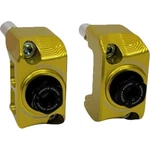 Driven Captive Axle Block Gold ZX4 6061 Alloy Machined DRCAX-205GD. Fixed Price $144.99.