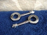 Chrome Rear Wheel Adjusters For 1954-78 Harley Sportster & K Model. Fixed Price $29.95.