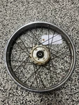 Genuine Oem Yamaha QT50 Yamahopper Moped -front Wheel Rim. Fixed Price $30.00.