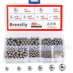 600PCS Bicycle Balls Sizes 1/4" To 3/32" Loose Steel Bearings Set. Fixed Price $18.00.