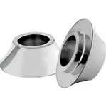 00-07 Harley-davidson Touring Tapered Front Axle Spacer Chrome 0222-0318. Fixed Price $98.94.