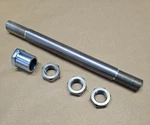 Triumph Pre Unit Non Qd Rear Wheel Spindle & Nuts W1025 W1026 F1747 1954-62. Fixed Price $67.03.
