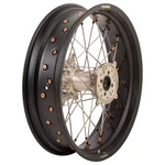 Tusk Impact Supermoto Complete Wheel - Rear 17 X 4.25 Matte Black Rim/silver. Fixed Price $532.65.