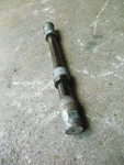 1985 Honda VF700 Interceptor Oem Front Wheel Axle Spacer Nut 44301-MJ1-670. Fixed Price $33.99.