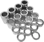 Harddrive Chrome Wheel Spacer 17 Piece Kit .125-2.00 For Custom Street Bikes. Fixed Price $190.79.