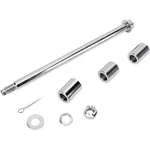 Drag Specialties 0214-0047 Chrome Axle Kit Rear '00-'05 Dyna. Fixed Price $118.72.