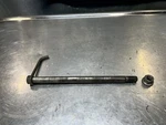 1990 Kawasaki Front Wheel Axle And Nut. Fixed Price $20.00.