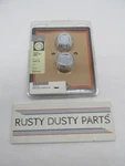 Harley-davidson Genuine Nos Vrsc V-rod Chrome Fluted Axle Covers 43319-04. Fixed Price $26.99.