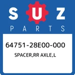 64751-28E00-000 Suzuki Spacer,rr Axle,l 6475128E00000, New Genuine Oem Part. Fixed Price $52.63.