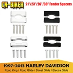 21" 23" 26" 30" Aluminum Front Fender Spacer Mount Kit For Harley 97-13 Touring. Fixed Price $17.99.