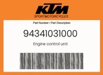 Ktm Genuine Engine Control Unit - 94341031000. Fixed Price $344.10.