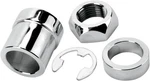 Colony Axle Spacer/nut Kit Rear Chrome #2613-4 Harley Davidson. Fixed Price $45.54.